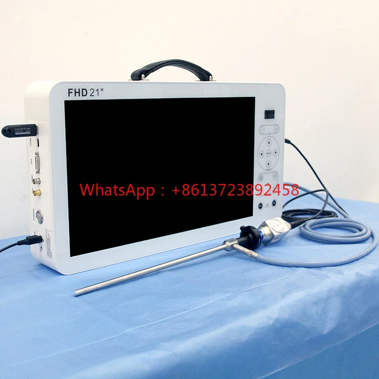 factory new product portable 4 in 1 endoscope camera screen 21 inch laparoscopic machine