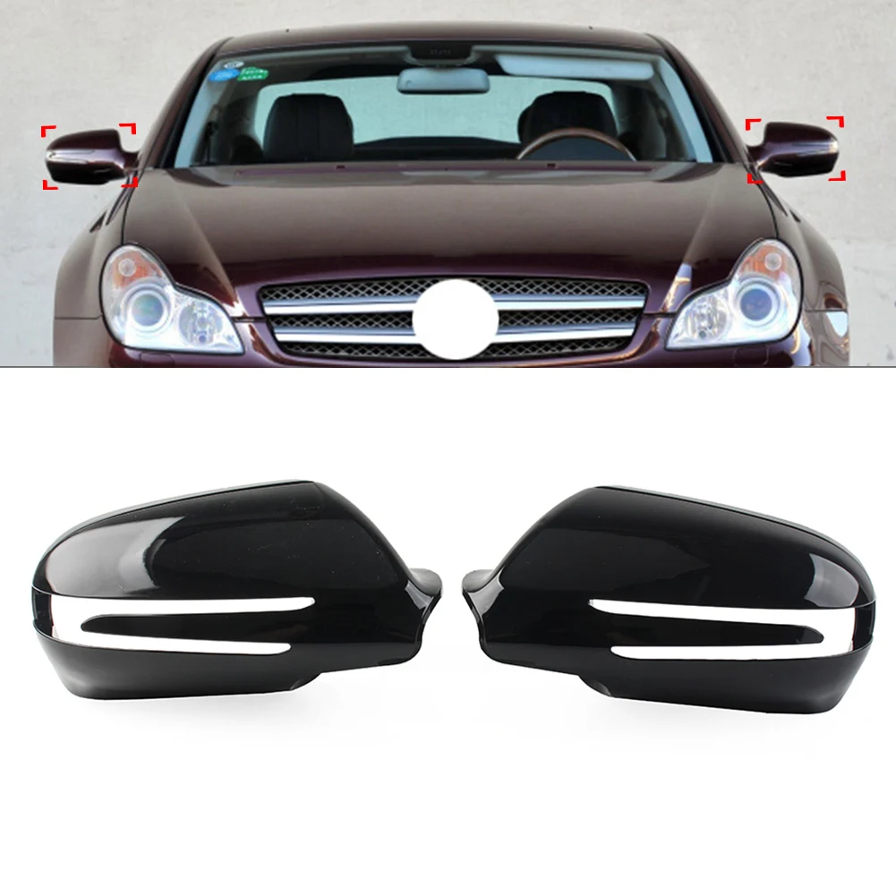 Car Rear View Mirror Cover For Mercedes Benz E-Coupe CLS CLC SL SLK Class W207 C207 W219 R230 R171