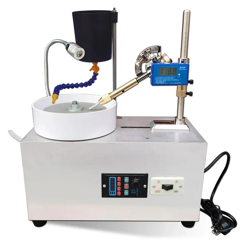 For 2800RPM Jewelry Processing Gemstone Grinding Polishing Angle Machine Flat  Faceting Seal Grinding Machine