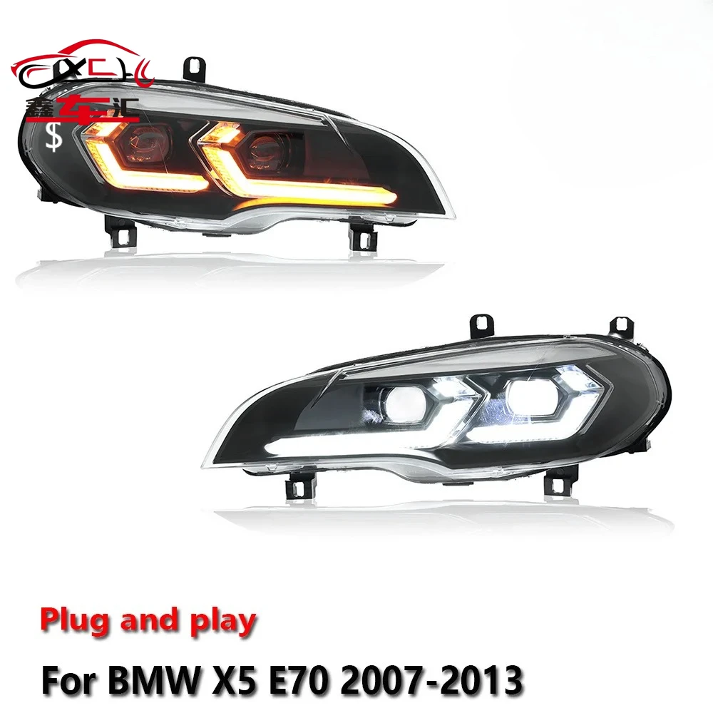 

Car LED Tail Lanps Light Assemblies For BMW X5 E70 2007-2013 Auto Fog DRL Brake Turn Signal Lamp Plug and Play