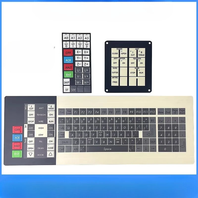 Panel,Keyboard sheet, Keyboard cover,sheet apply for Sodick electrodes dischage machine EDM parts