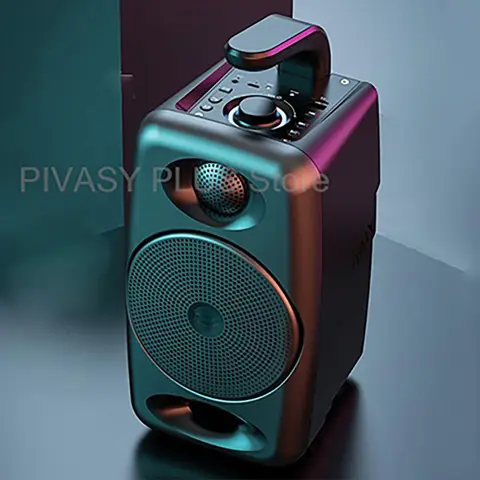 25W Portable Bluetooth Speaker 5-10H Play Loudspeaker with Mic Lightweight Sound Box FM Radio TF AUXFor Outdoor Home Computer PC