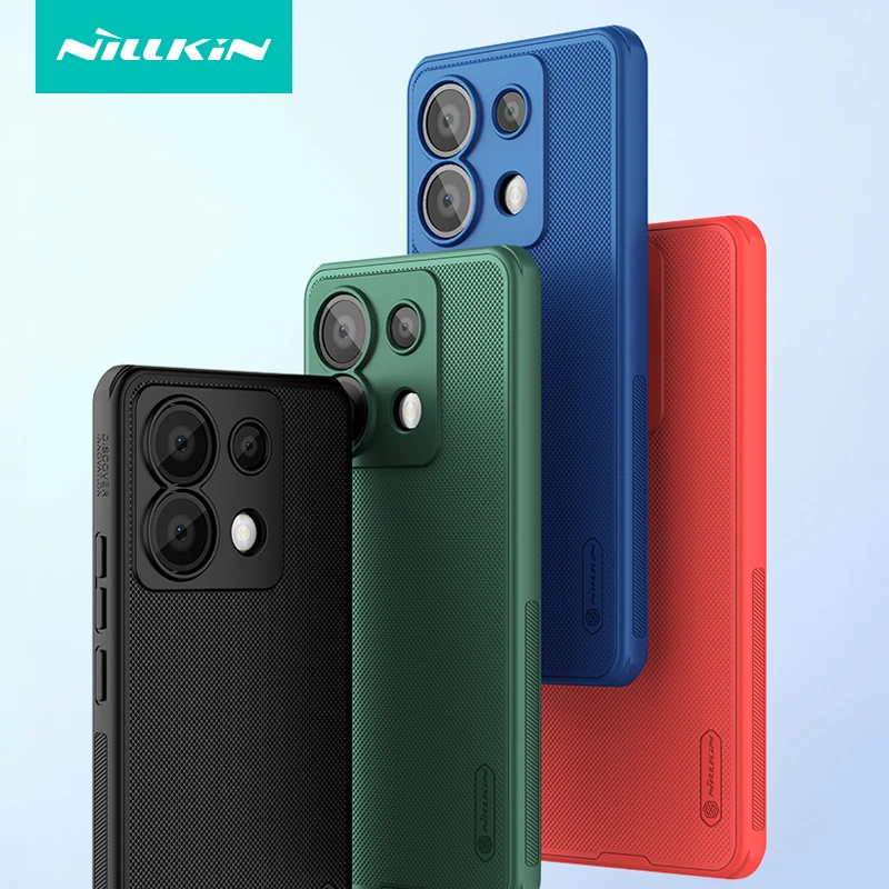 

For Xiaomi Redmi Note 13 Pro Case Nillkin Super Frosted Shield Pro Hard PC Matte Back Anti-Scratch Cover For Redmi Note13 Pro