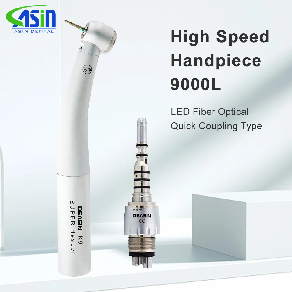 1 pcs Kv type Dental Led QUICK Coupler 6 Holes Fit For Fiber Optic LED Turbine Handpiece Dental Material Dentistry Tools