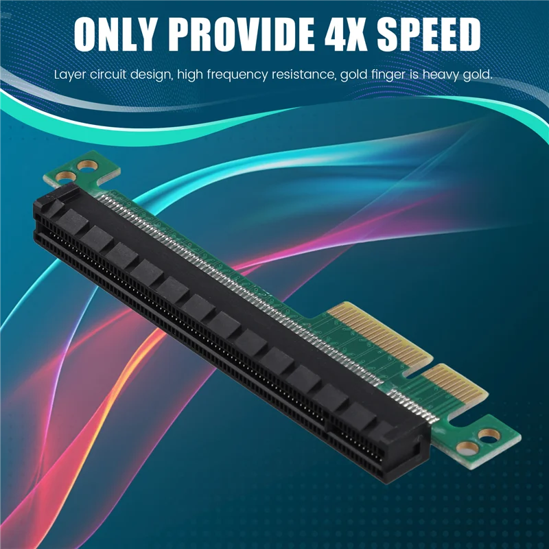 

PCI-E 4X To PCI-E 16X Converter Adapter Card PCI Express 4X To 16X Expansion Riser Card Extender Adapter For BTC Miner