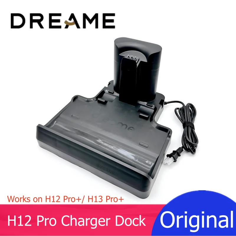 قاعدة شاحن ملحقات Dreame الأصلية لقطع غيار المكنسة الكهربائية العمودية الذكية H12 Pro (Plus) H13 Pro Plus