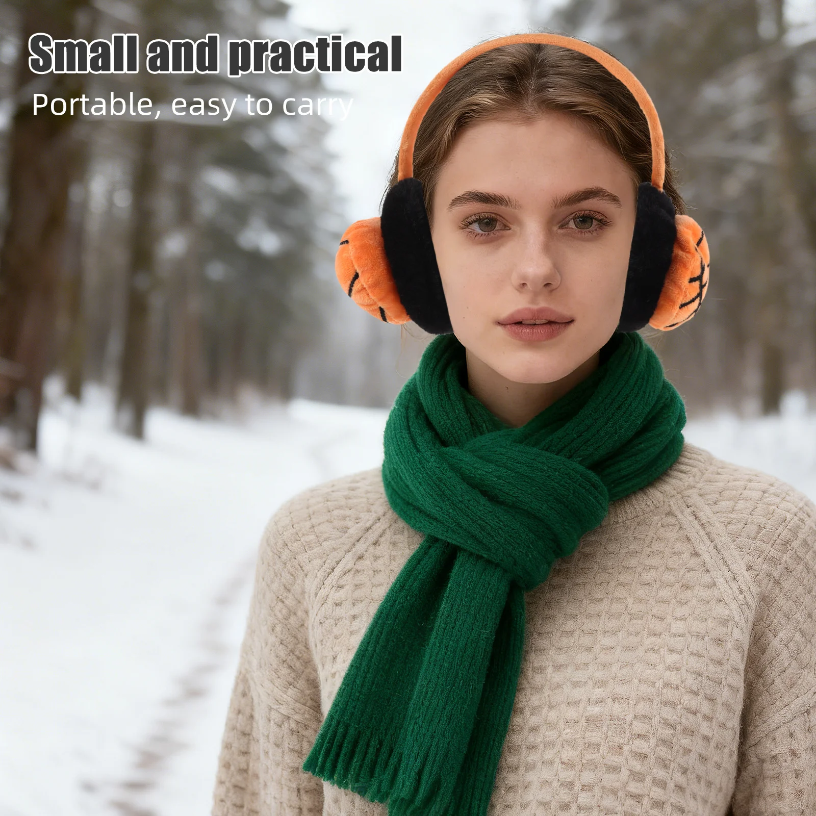 الدافئة الأذن دفئا عقال فروي غطاء للأذنين للرياضات الشتوية يندبروف في الهواء الطلق حماية ركوب الدراجات الجري التزلج الصيد والعتاد #1