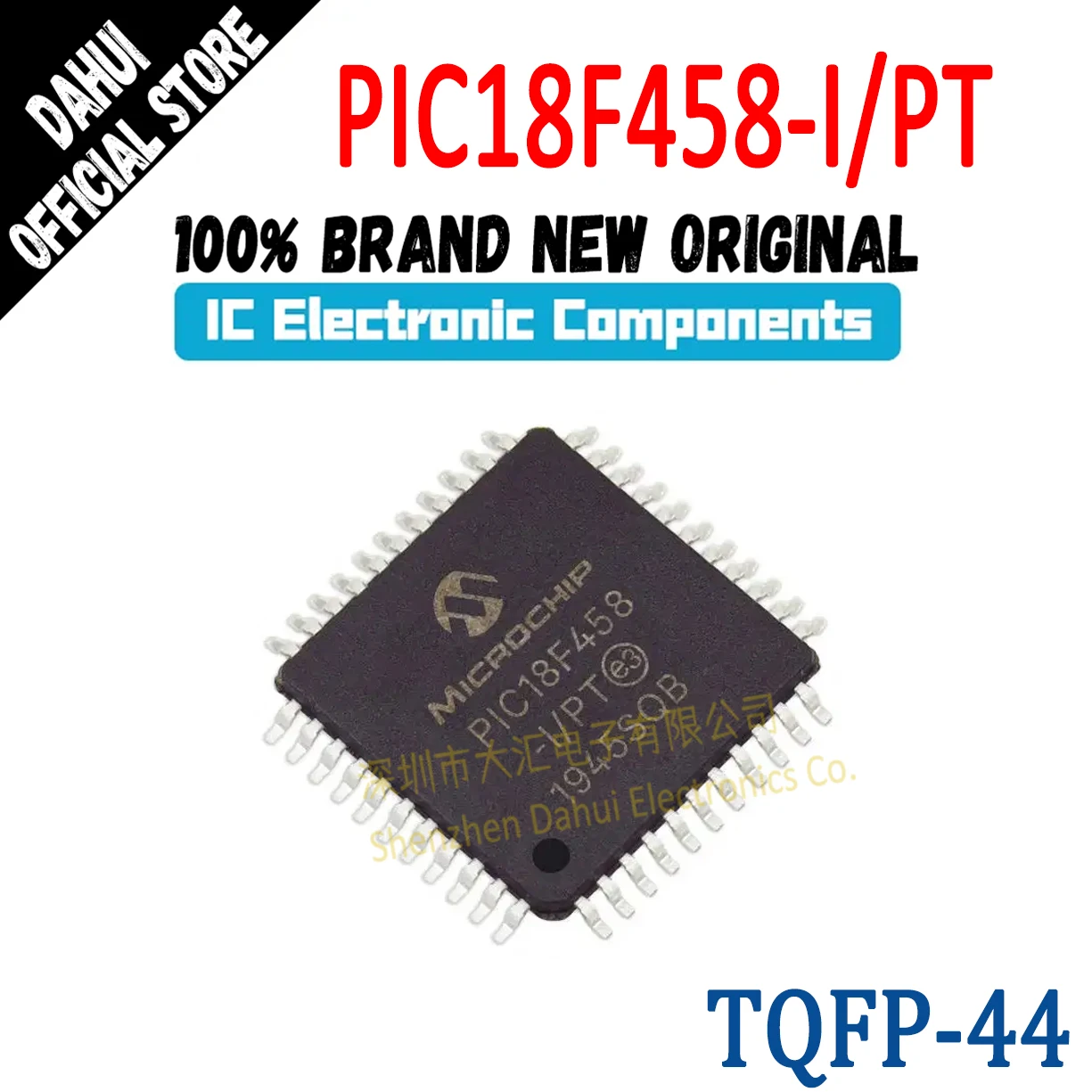 

PIC18F458-I/PT PIC18F458-I PIC18F458 PIC18F PIC18 PIC IC MCU Chip TQFP-44