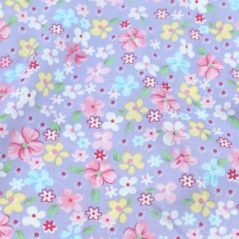 Mini Fruit Floral Bunny Cotton Twill Fabric