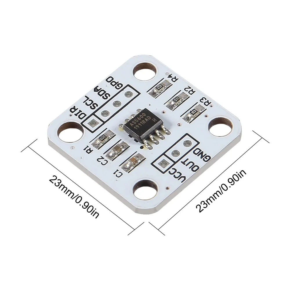 5/3 Pcs AS5600 Magnetic Encoder Magnetic Induction Angle Measurement Sensor Module 12bit high Precision