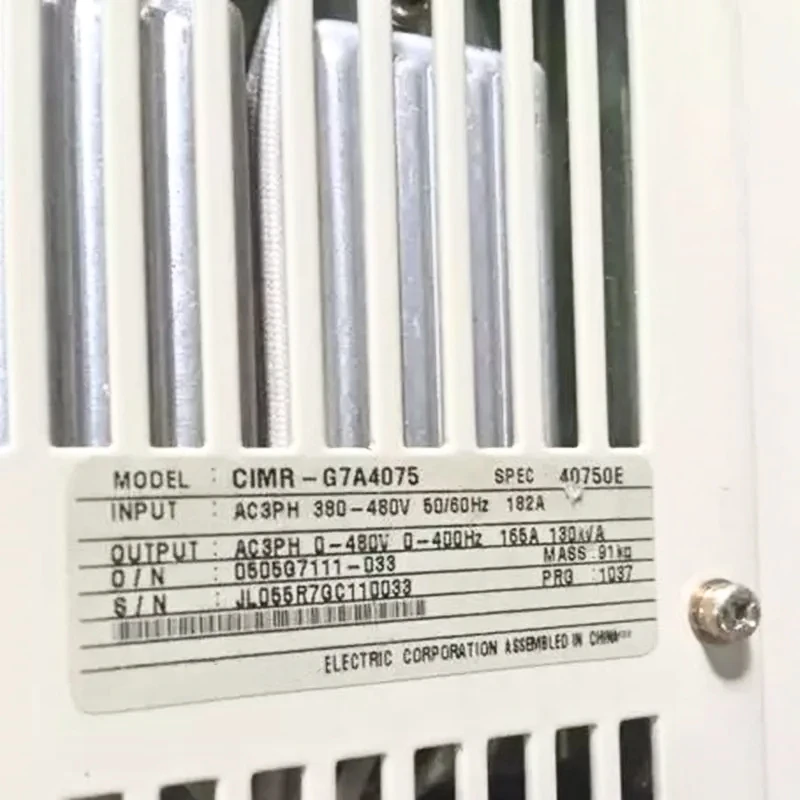 New In Box Yaskawa CIMR-G7A4075 G7 Series AC Drive 1 Year Warranty
