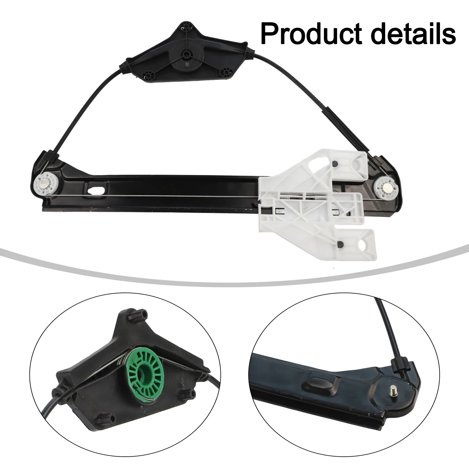 

For A3 Specific Design Rear Left Side Door Window Regulator OEM Part Number For 8V4839461 Provides Seamless Compatibility