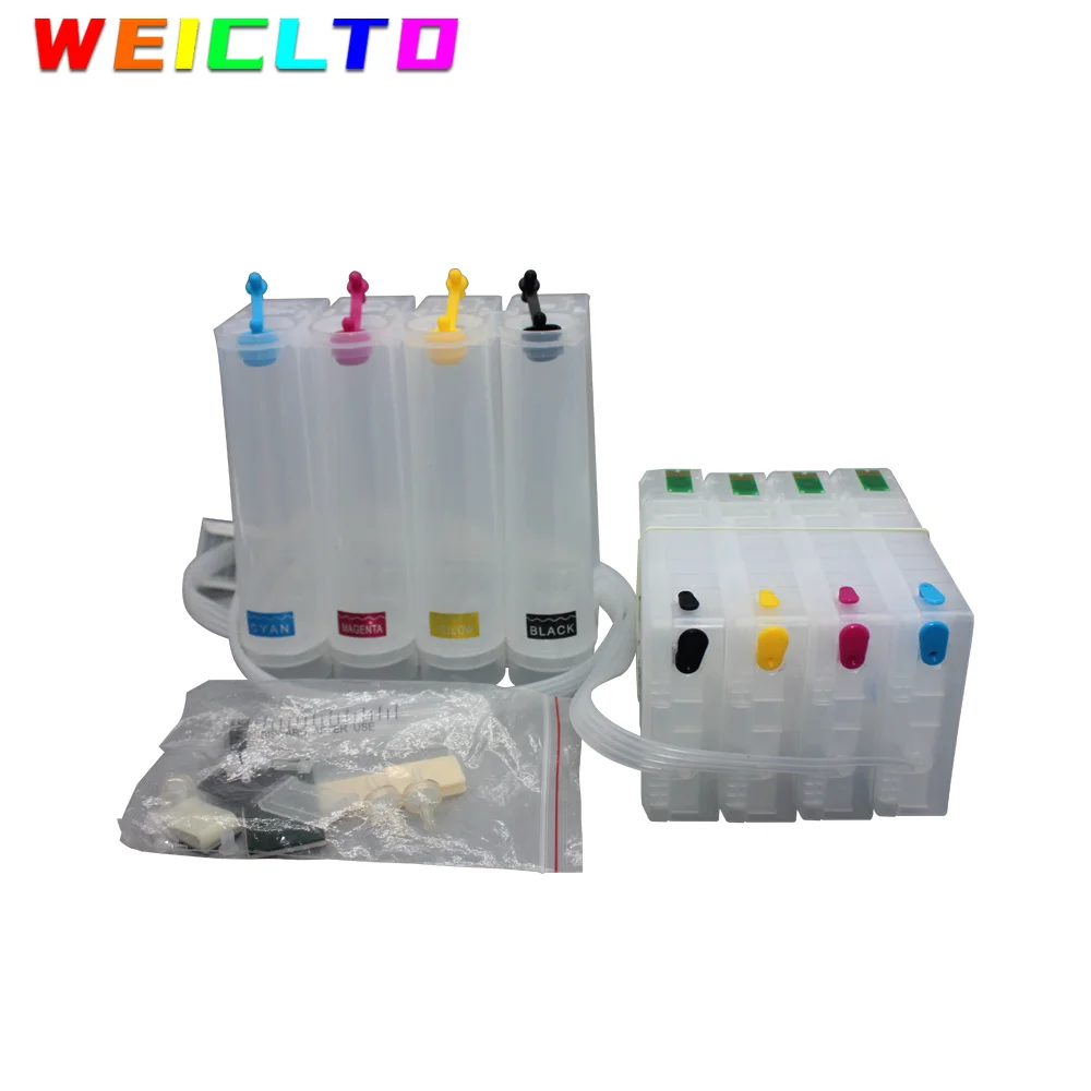 T7901-T7904 79XL Ciss System Ink Cartridge with ARC Chip for Epson Workforce Pro WF-4630 WF-4640 WF-5110 WF-5190 WF-5620 WF-5690