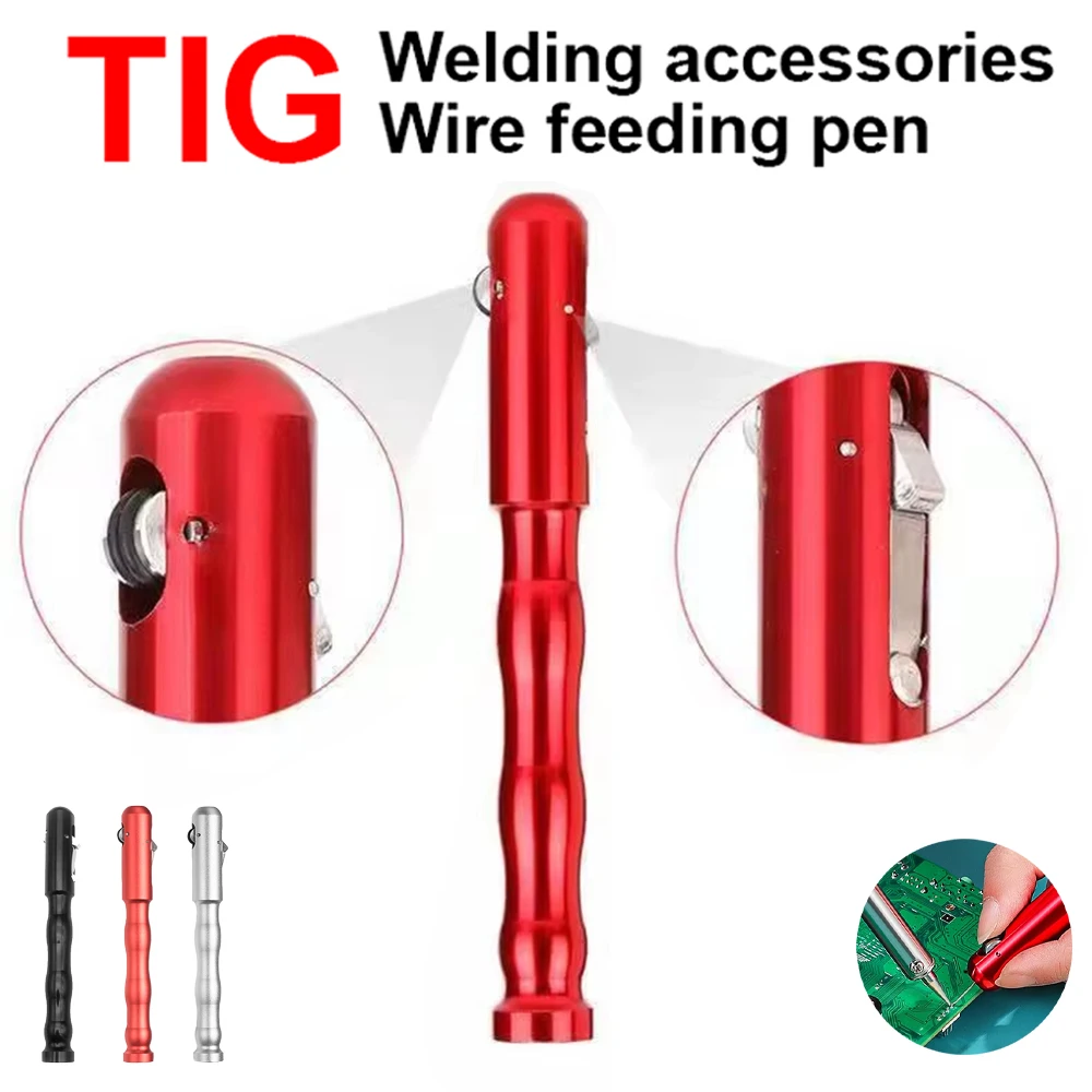 

Ручная ручка подачи проволоки из алюминиевого сплава для прецизионной сварки, портативная ручка-наполнитель для укрепления лазерной и сварки Tig