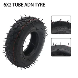 6x2 Tire with Inner Tube 6*2 tyre for Electric Scooter  Modified Wheel160mm Pneumatic Tyre ElectricScooter F0  Wheel