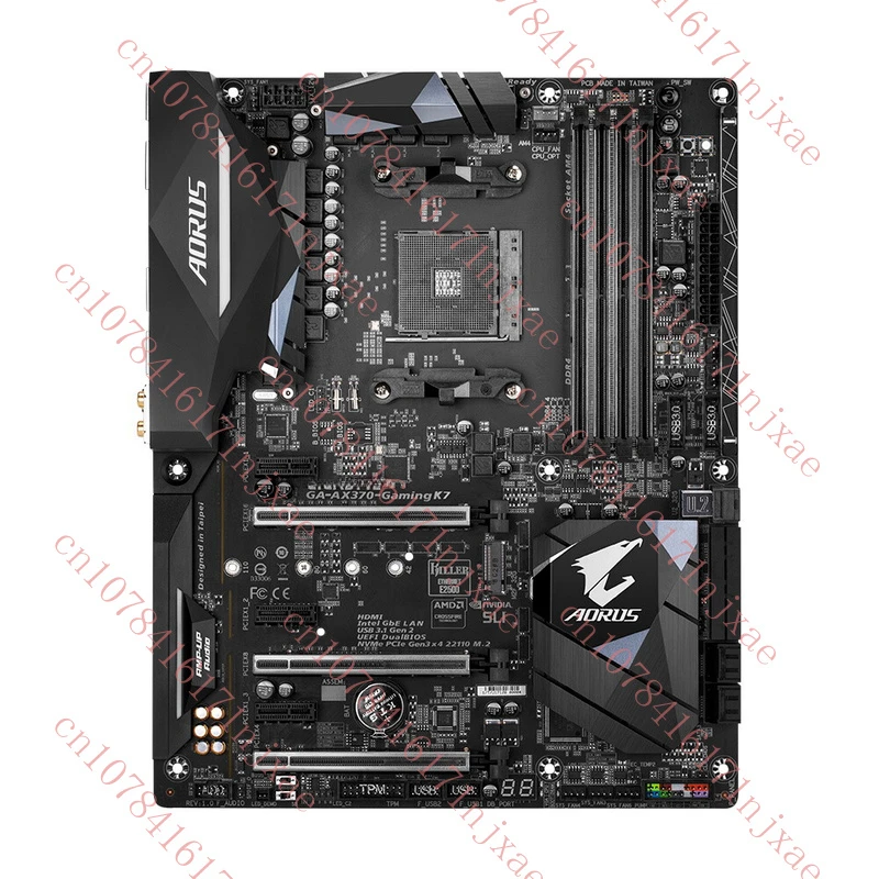 

Материнская плата для Gigabyte GA-AX370-Gaming K7 AMD AM4 DDR4 64 ГБ HDMI.