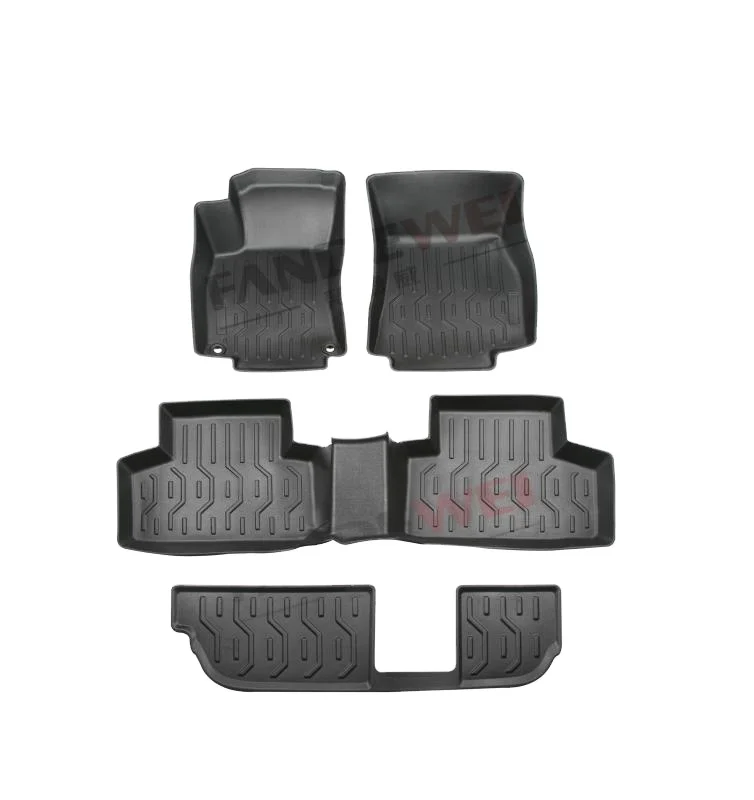 حصيرة أرضية السيارة عديمة الرائحة، بطانات مخصصة مضادة للانزلاق، سهلة التنظيف، تستخدم سجاد TOYOTA FJ CRUISER #2