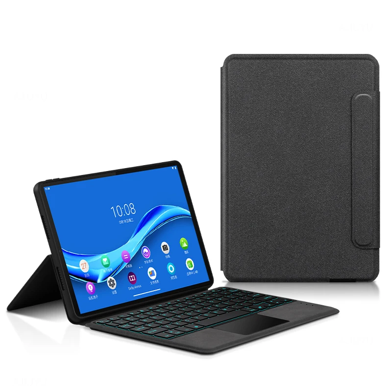 Imagem -05 - Capa de Teclado para Lenovo Tab M10 Plus Tablet Touchpad Bluetooth Capas Shell Tpu Tb-x606f 10.3 2023