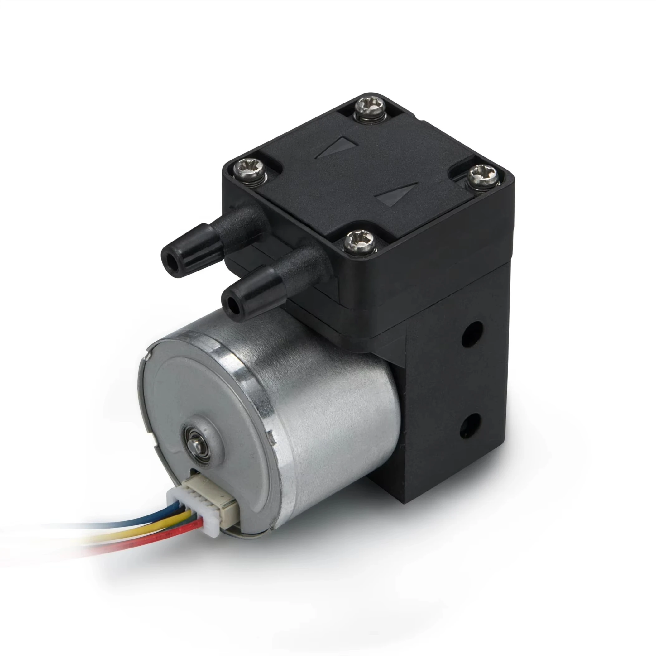 24Vdc Industrial 20100ml Anti Corrosive PTFE Diaphragm Air Pump FKM Valve Electronic Portable Micro Water Pump