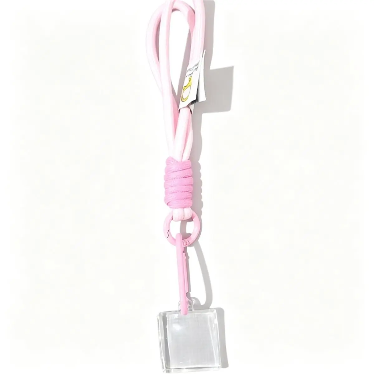 Harajuku Clear Pixel Filter Keychain Blank Acrylic Small Frame Keyring Couple Anniversary Bag Pendant DIY Accessories