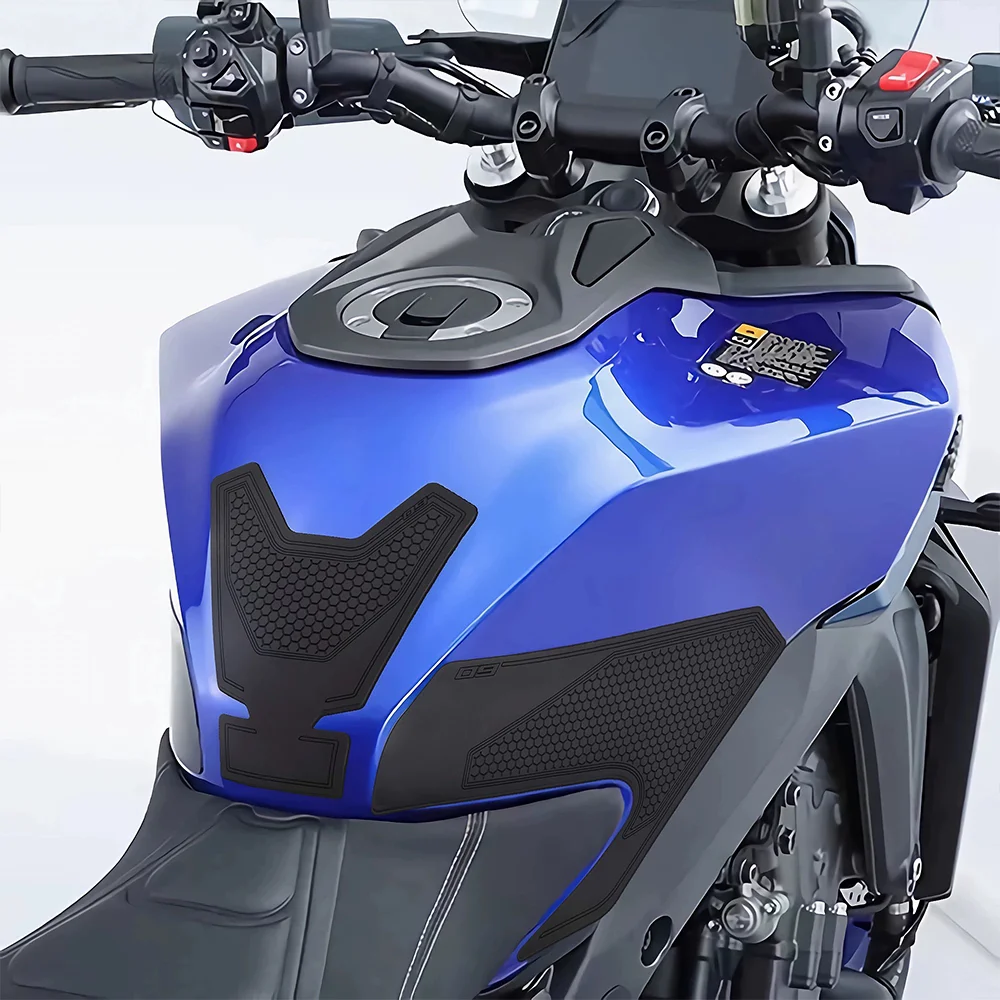 ل MT-09 2024 2025 خزان الوقود وسادة خزان الجانب حماية MT-09 المضادة للانزلاق وسادة MT09 2024- mt09 #3