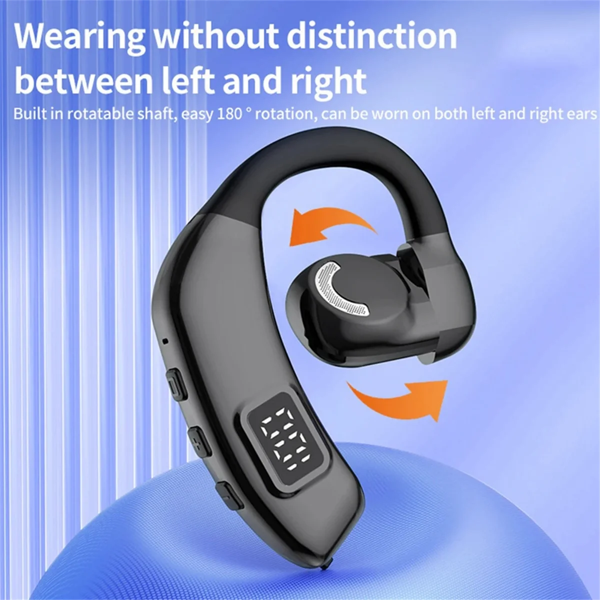 Popular Bluetooth 5.4 Earphones with LED Digital Display Wireless Headset