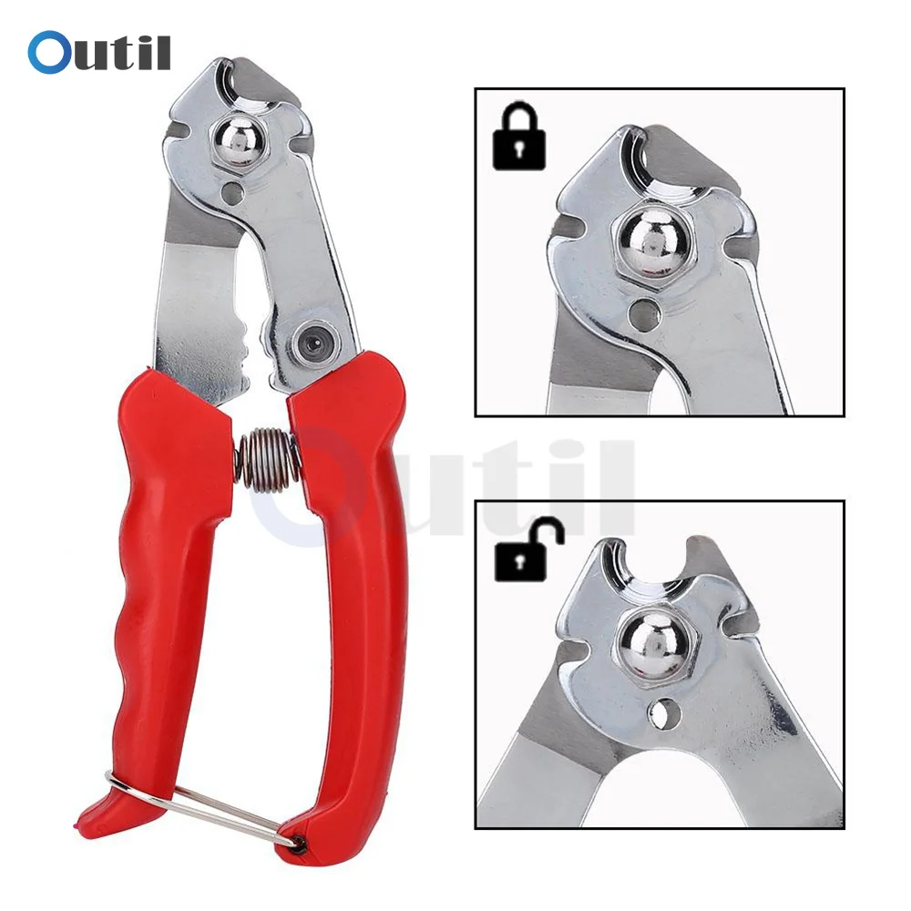 จักรยานคีมตัดลวดเครื่องมือจักรยานเครื่องตัดสายขี่จักรยานด้านในด้านนอกเบรคเกียร์ Shifter สแตนเลสเบ็ดตกปลาเรืองแสงตัด