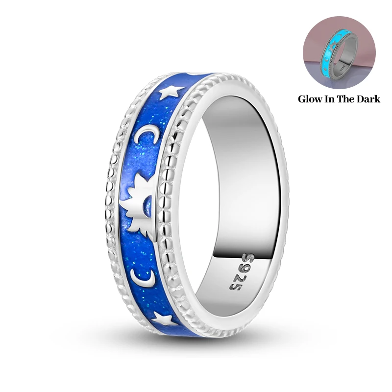 Women's Silver Star Cross Infinity Bow Zircon Ring