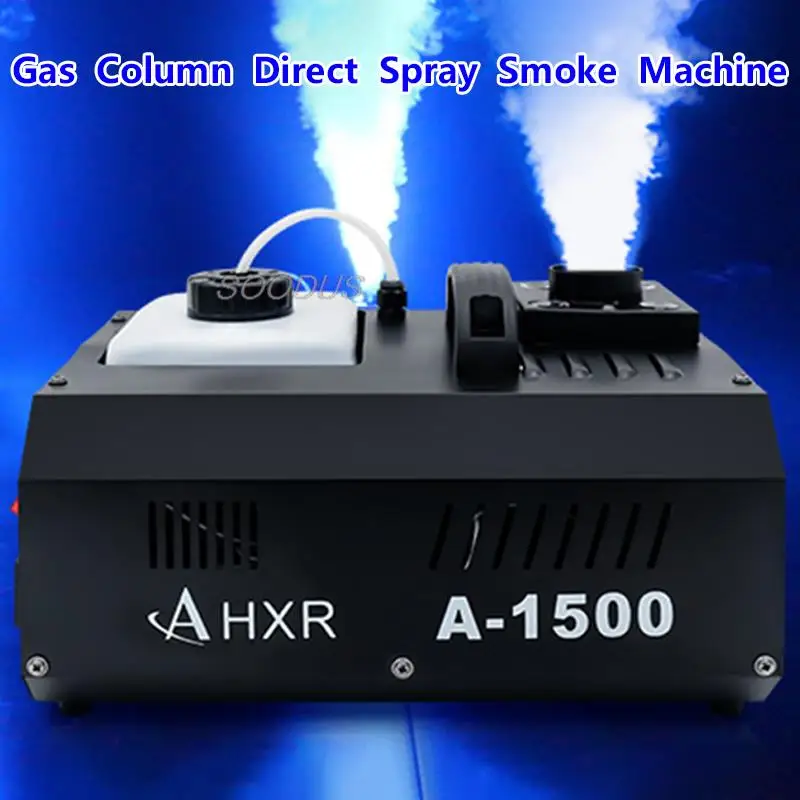 Lights New Arrival 1500W DMX LED Fog Machine Dry Fog Smoke Machine 24x9W Professional Fogger For Stage Equipment DJ