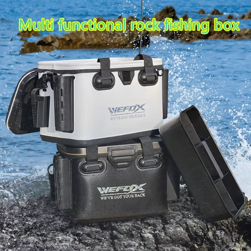 

Multi Functional Fish Box Raft Fishing, Lightweight Sea Fishing Box, Thickened EVA Live Fish Bucket, New Luya Fishing Gear Tool