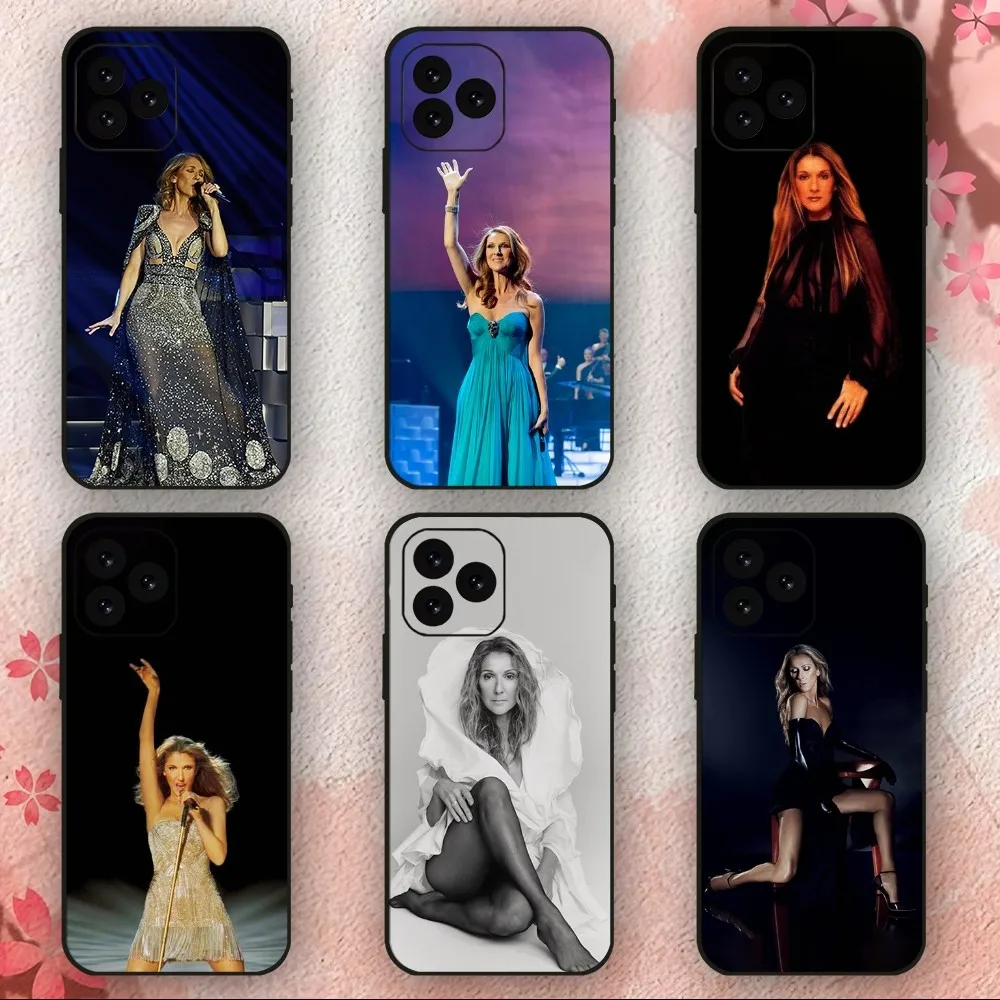 Чехол для телефона Singer C-Celine D-Dion для iPhone 11 12 13 14 15 Mini Plus Pro Xs Max X S Plus XR