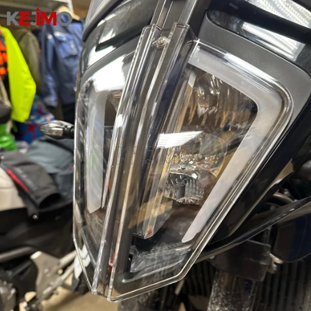 

Accessories Motorcycle For KTM 390adv 390 790 Adventure 890 S R 790Adv 2019 - 2024 Front Headlight Cover Protector Grill Guard