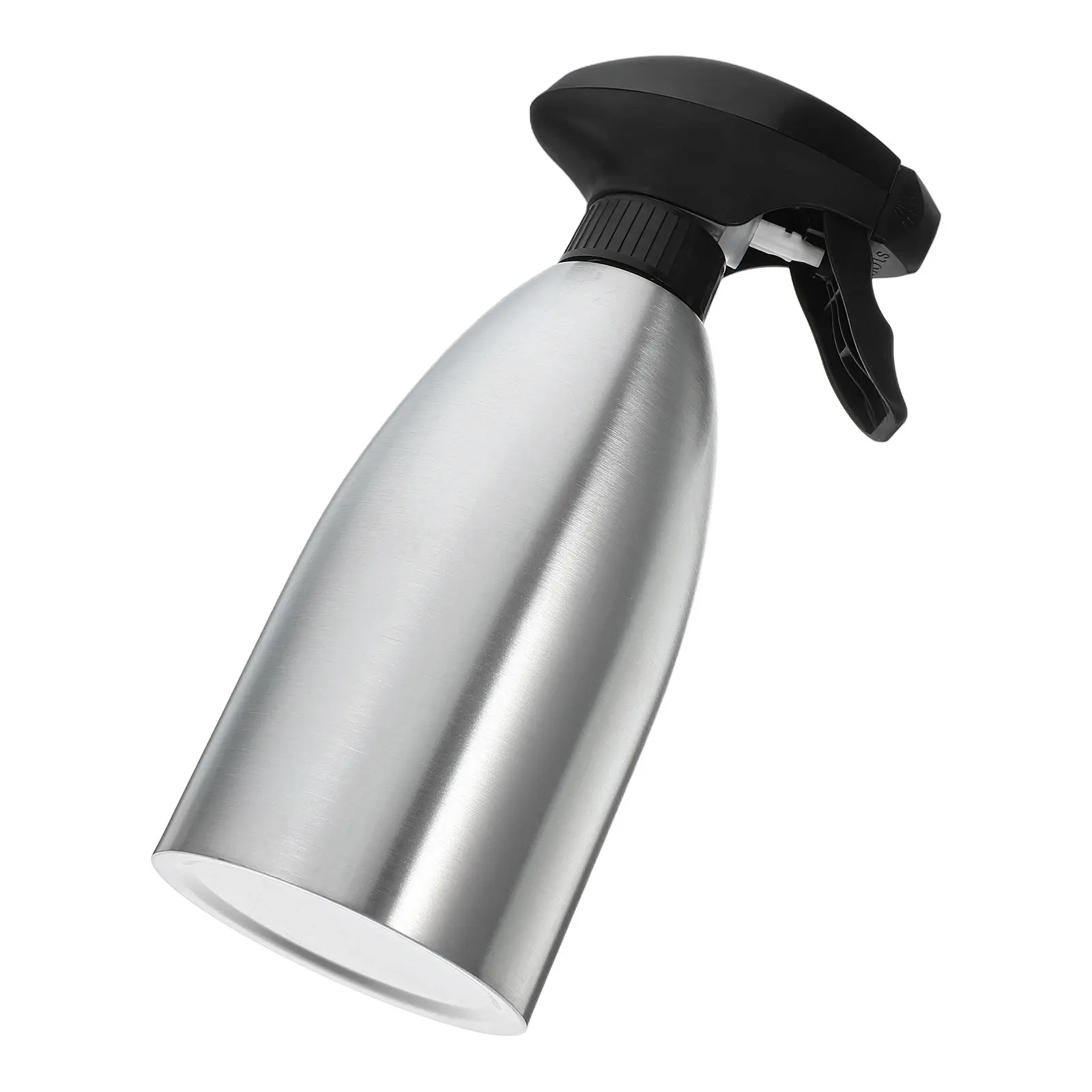 Stainless Steel Spray Bottle Portable Handpress Fine Mist for Cooking Grilling Gardening Oil Sprayer Olive Oil Dispenser Bottle