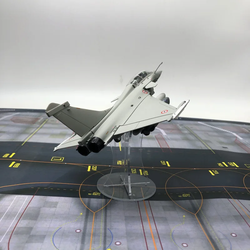 1/72 Scale France Rafale B Two-seat Fighter Simulation Alloy Aircraft Model Finished Military Gifts Ornaments