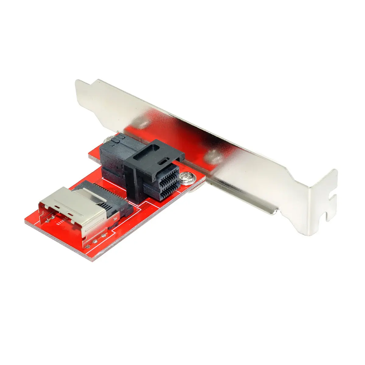 

Chenyang SAS HD SFF-8643 PCBA Женский к PCI-Express 4,0 Mini SAS SFF-8087 адаптер с кронштейном
