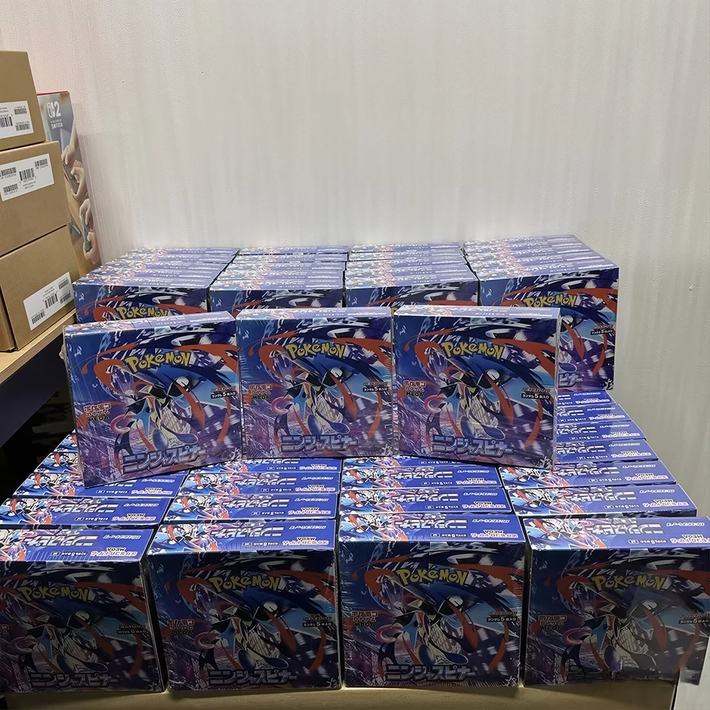 In Stock Pokemon Card Game Japanese Mega Ninja Spinner Booster Box Mega Greninja Factory Sealed PTCG Collectible Trading Cards T
