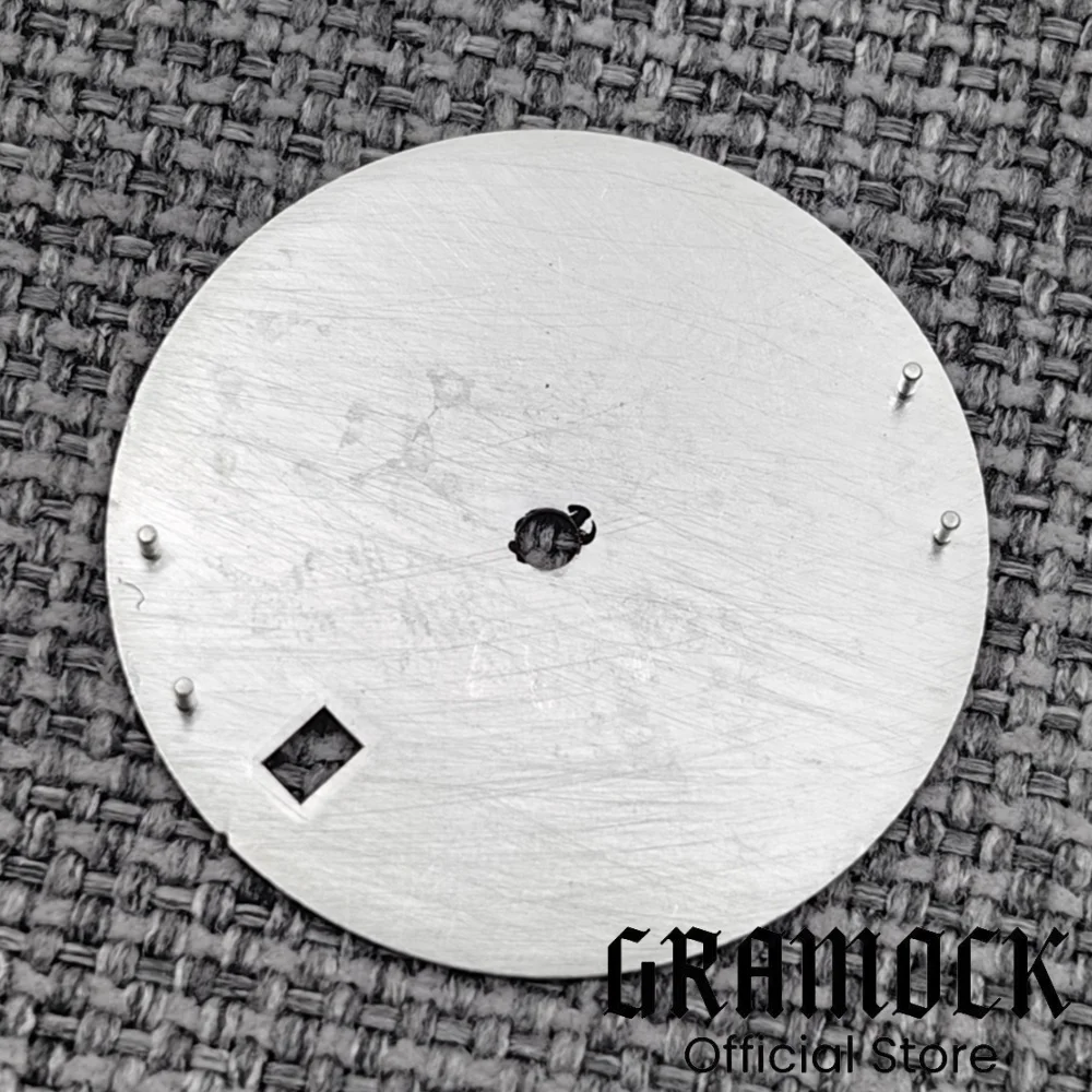 Gramock New 2025 29mm Green Blue White Black Pilot Style Watch Dial C3 Green Luminous Fit NH PT MZ Movement Watch Parts for Mod