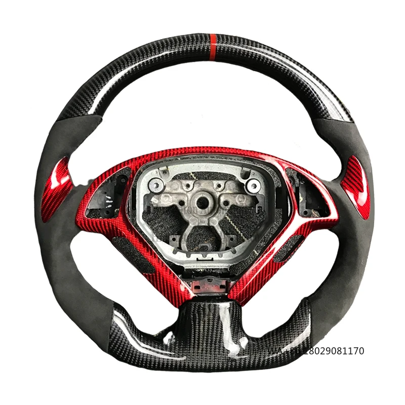 

The Most Popular Carbon Fiber Perforated Leather Steering Wheel for Infiniti G27 G37 Car Steering Wheel