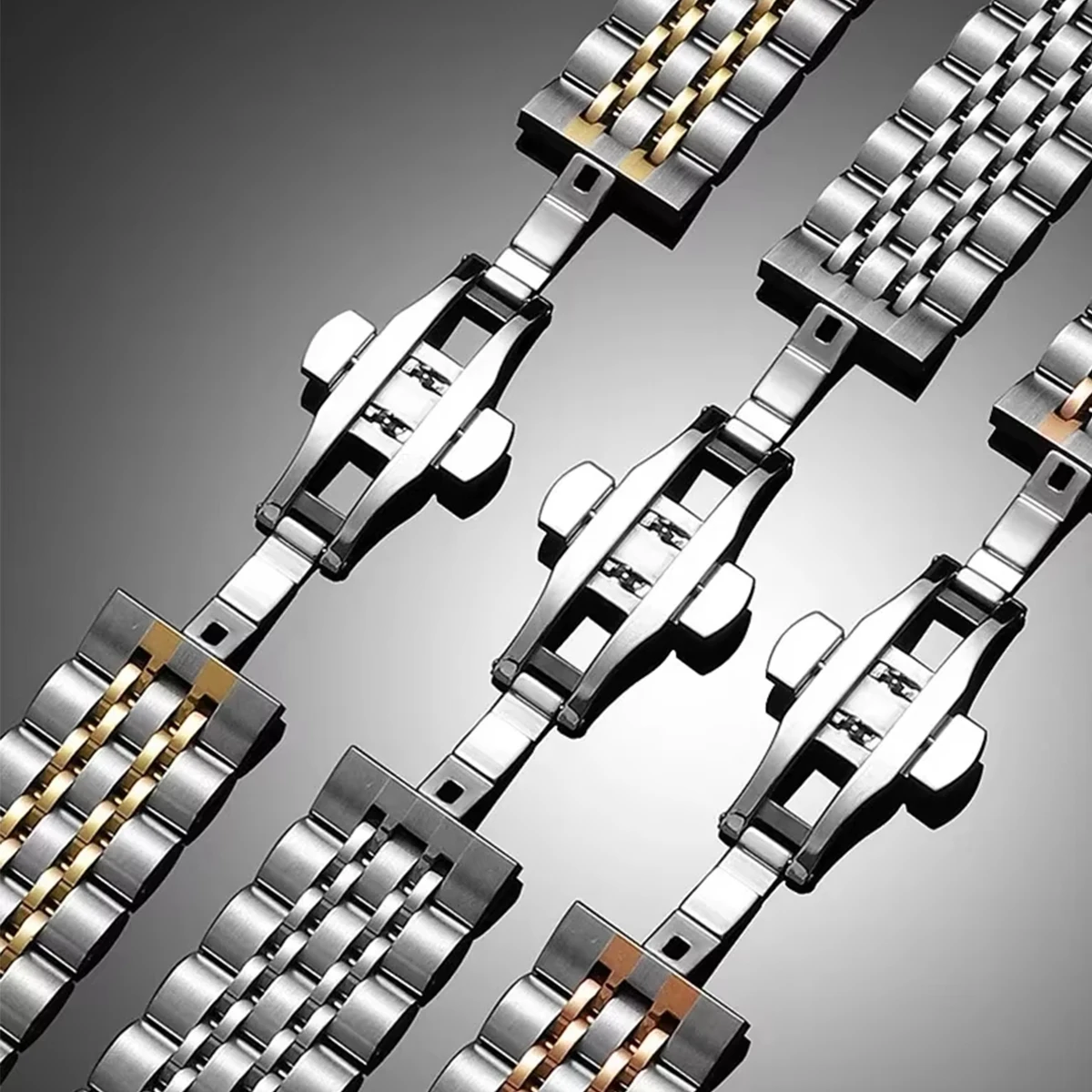 Correa de acero inoxidable para Huawei Watch Fit3, pulsera de Metal para Huawei Fit3 Fit2 Fit1, accesorios de repuesto para reloj