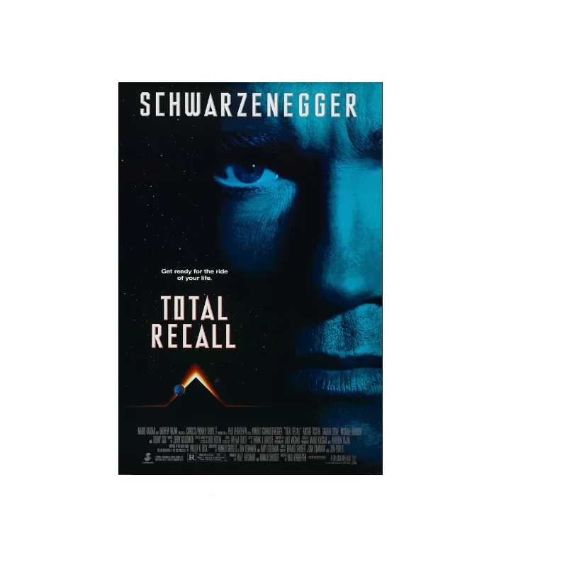 Total Recall Movie, Art Picture Print Silk Poster,Home Wall Decor