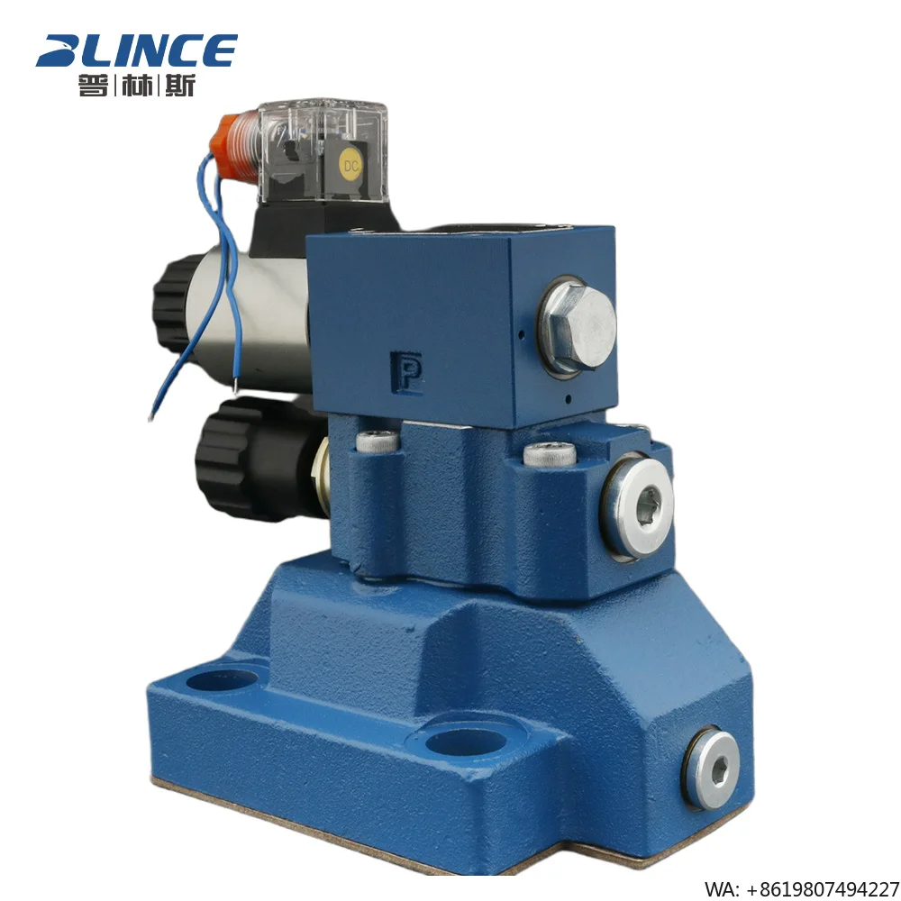 Blince Pilot Operated Hydraulic Relief Valve Type DBW With Pressure Adjustment up to 315 Bar and Flow to 650 L/Min