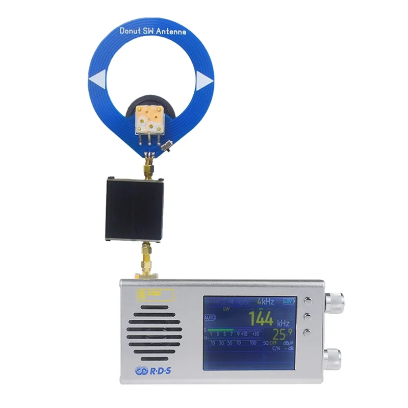AA87 TEF6686 Радиоприемник Вседиапазонный FM/MW/коротковолновый/LW Радио Портативное радио с антенной-пончиком Усилитель A
