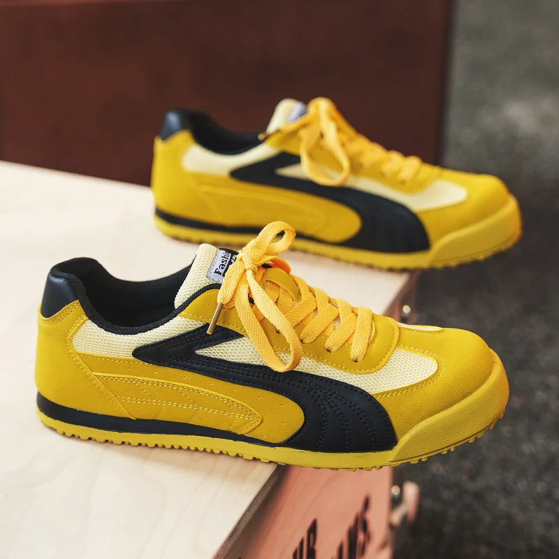 أحذية قماشية رياضية خارجية جديدة للرجال - عصرية ومتعددة الاستخدامات مع بطانة غير قابلة للانزلاق، مناسبة للأنشطة الخارجية والارتداء اليومي. ل #1