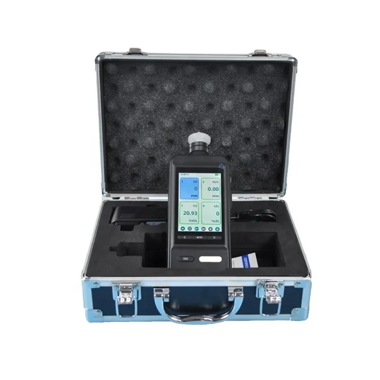 

2025 NEW SKZ1050E-GEH4 leakage detector gas test instrument portable GEH4 gas leak analyser