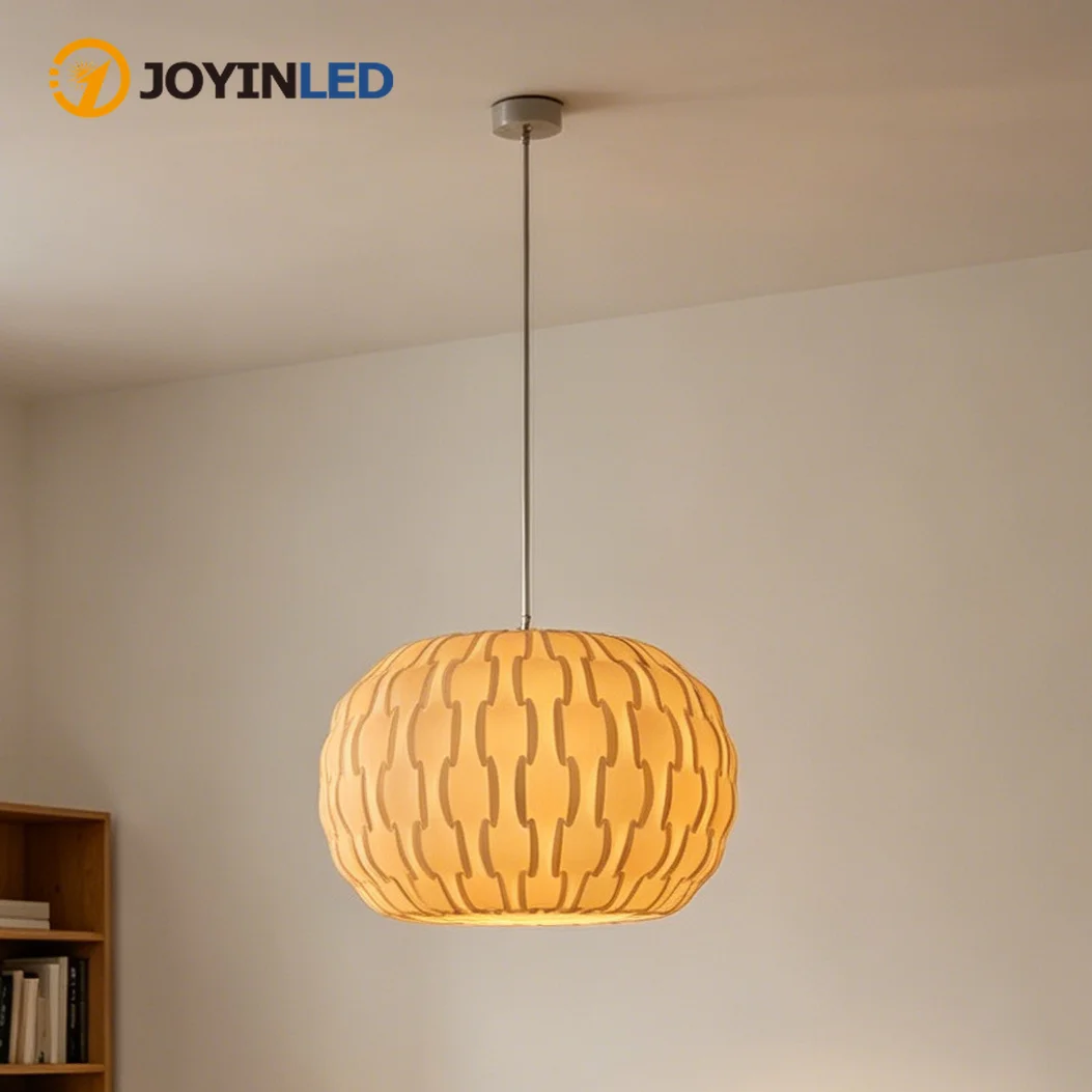 JOYINLED Modern Creative DIY Puzzle Pendant Lamp Shade 40CM White Pendant Lamp Covers Hanging Lampshade Pendant Light Fixtures