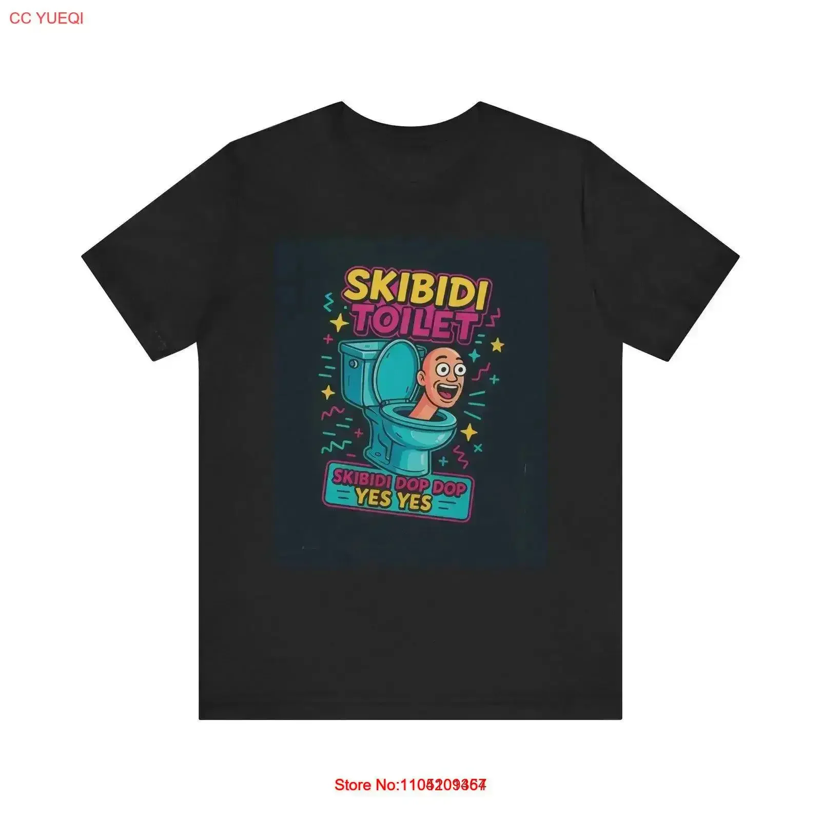

Skibidi Toilet Dop Yes Футболка Повседневная одежда для фанатов Юмор Вечеринка Наряд Мем Одежда винтажная стираная дизайнерская одежда