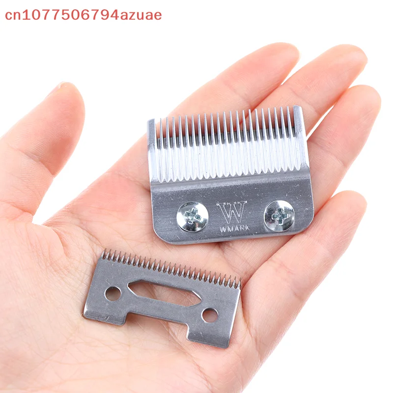 Professionele Originele Keramische Titanium Beweegbare Mes Hair Cutting Clipper Mes Stalen Clipper Accessoires Met Schroeven