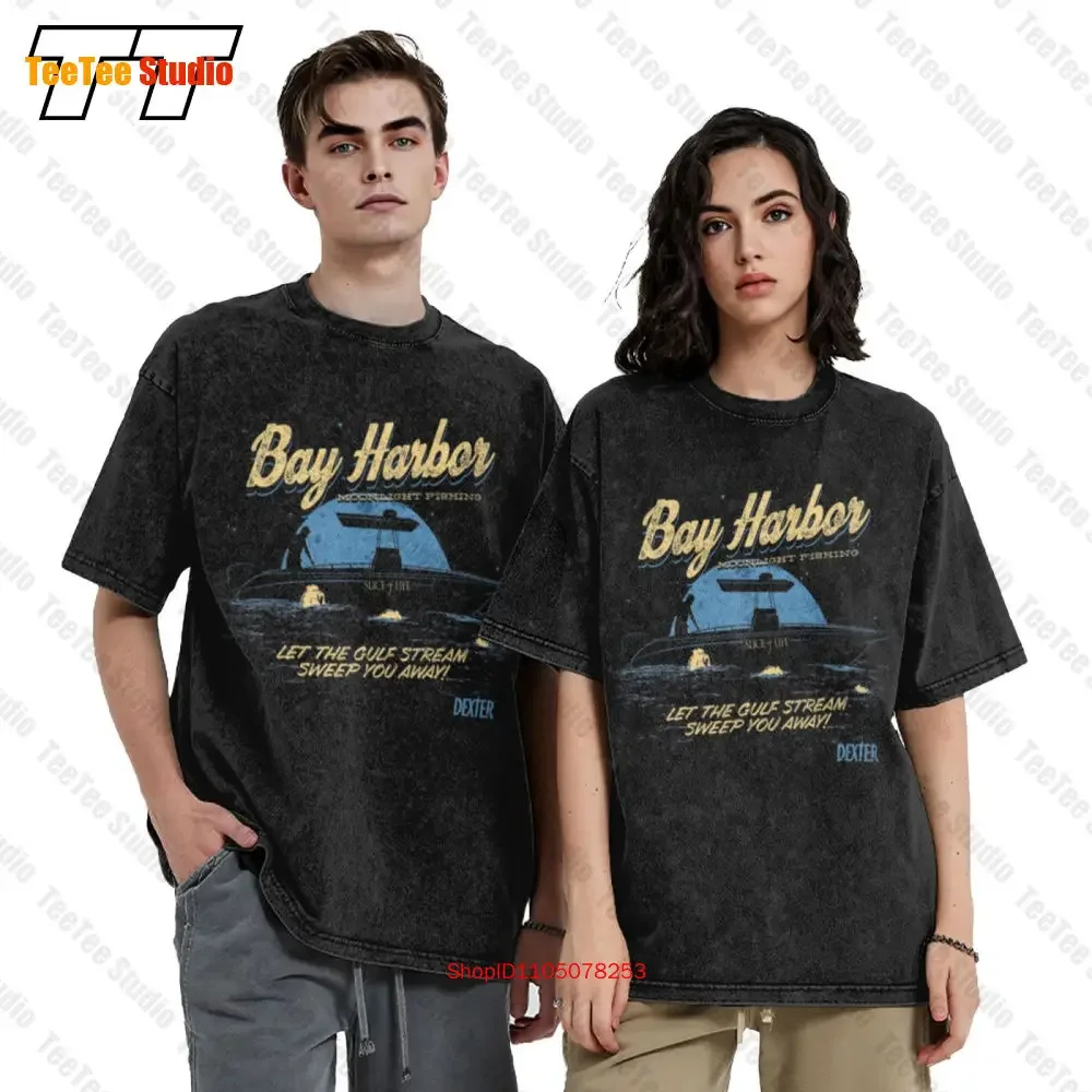 Dexter Moonlight Fishing Tv Show Vintage Golf Wear  T-Shirt 4BQ3 Short Sleeve Tee