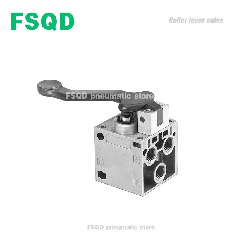 R-5-1/4-B 8996 FSQD يتم تشغيلها ميكانيكيًا، صمام رافعة الأسطوانة، صمام مشغل الأسطوانة، 4HV330-10 صمام رافعة اليد سلسلة 4HV