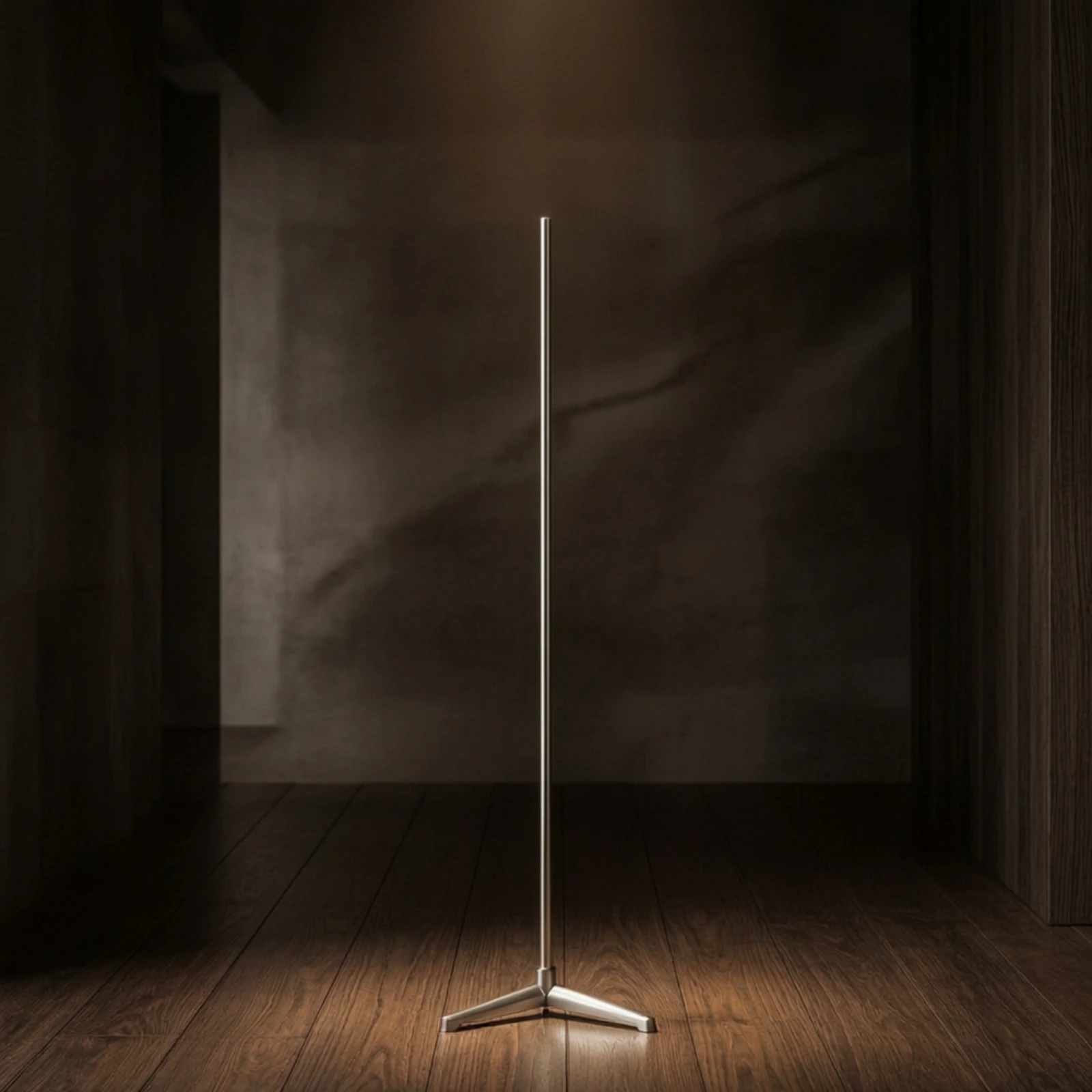 Straight-Rod Display Stand Tall Display Stand with Three-Leg Base Minimalist Metal for Retailers, Retail Stores, Clothing Shops